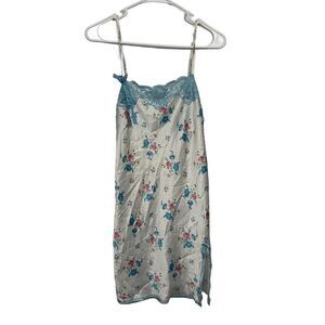 Victoria's Secret Vintage Country Floral Lingerie Slip Dress